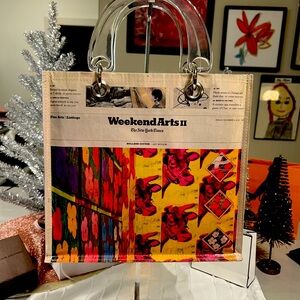 Couture Planet unique bag that you won’t see again. Art statement!